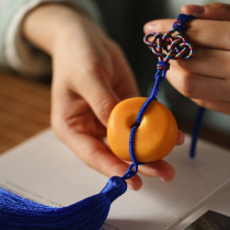 (Swallow Zhenpin) 30 68 grams of natural Old Beeswax cake handlebar Amber men and women orange peel