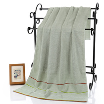 Jindian three-point water cotton thickening adult increase soft water absorption promotion a color strip bath towel