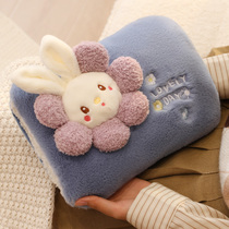 National standard explosion-proof hot water bag charging warm hand bag warm handbag electric heating plush girl dressing belly
