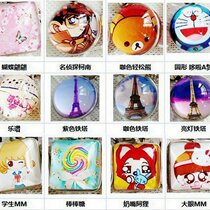 Donuts handmade limited cute cartoon bell crystal gem Oval mobile phone dust plug 3 5MM Universal