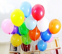 Balloon thickened explosion-proof 100 balloon childrens cartoon birthday scene layout opening wedding room decoration