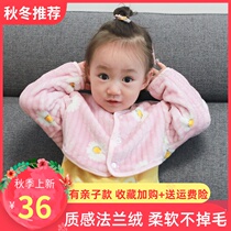 Autumn-winter baby shoulder care baby shoulder protection warm sleeping and anti-cold cold-proof thickened garnter child care cervical spine