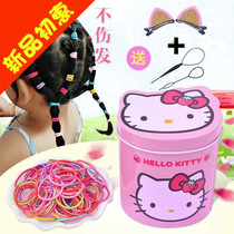 Hair rope children's head rope does not hurt hair little girl rubber band baby hair ring small baby baby tie head girl headdress