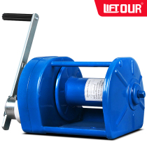  Rio Tinto medium and heavy-duty hand winch manual winch tractor self-locking hoist with brake 1 ton 2T