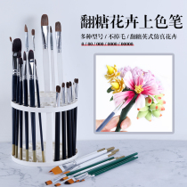 Doll flower pen swipe Ryan fondant tool special brush Affordable and practical color multi-set hook pen