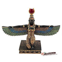 Egyptian mythological figures ornaments crafts Egyptian goddess Isis home decorations