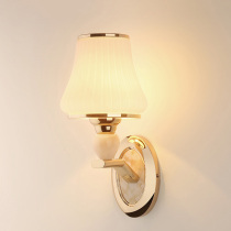 European living room Bedroom bedside wall lamp Simple modern background wall Crystal wall lamp Aisle corridor lamp lighting