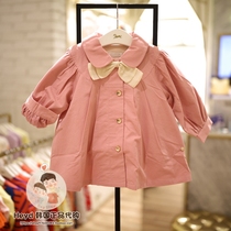 Direct mail ETTOI Korea Pegus childrens clothing 2021 autumn pink foreign wind coat vest 525482