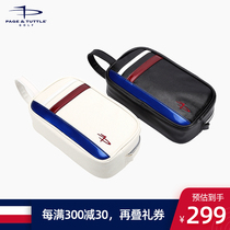 American PT New Golf handbag men and women ball bag black and white Hand bag Golf storage bag clutch bag
