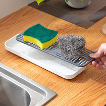 Leachable sink sponge shelve Baise cloth containing frame Kitchen Dishwashing pool Dishwashing Cloth Soap Storage Racks