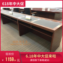 Guangdong factory direct sales D-01 training table Lecture table podium Conference table Leaders speech table and chair Office furniture