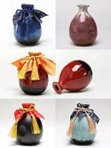 Ornaments wine rack 1 wine bottle Jin ancient style ceramic beautiful decoration white wine vintage utensils vase Hulk bulk