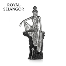 ROYAL SELANGOR ROYAL SELANGOR You Guanyin Handmade Tin Products Tin Ware Statue Orbents