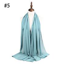 1-40 pure color chiffon Malaysia my hijab new scarf shawl