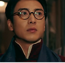 Old nine door eight Ye with the same Qi iron mouth retro Korean version of the round frame eyeglass frame 100 degrees flat light myopia glasses