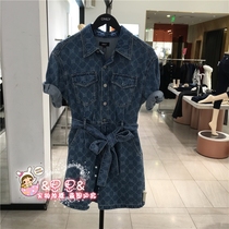 ONLY2022 Spring new domestic temperament to be slim and conjoined denim shorts 122276001