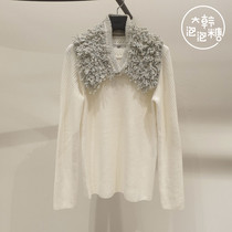 Discount OBZEE KANG JIN YOUNG Han Dai 2020 Winter Knitted Shirt OB2ABKTO789W