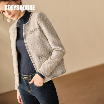 Luo Yi temperament goddess Fan Xiaoxiang wind blazer womens new color slim-fit intellectual long-sleeved suit 01043