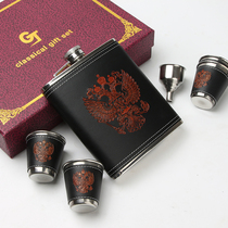 High-grade Russia imported 304 stainless steel thick Hulk 1kg outdoor portable metal hulk portable Hulk