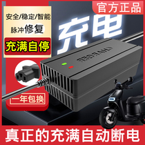 Electric car battery charger 48V12AH20AH60V72 volt Yadi Emma automatic power-off tricycle universal