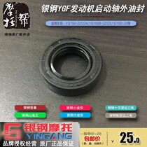 Silver Steel Moto Mountain King Big Mini Side Three-wheeled Monster Take Iron YGF150 200 Engine Start Shaft Oil Seal