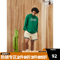 ZONEiD 2022 autumn new products Salona fabric printing long-sleeved T-shirt mens moisture-absorbing breathable knitted round neck top