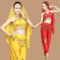 Special price India Dance Performance Costume Belly Dance Suit Summer Pants New Practice Costume to perform costumes