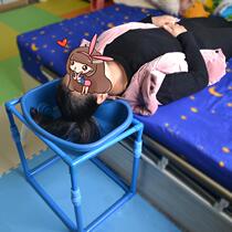 Bedridden shampoo tank elderly paralysis care patient wash basin household shampoo anti-drop head treatment basin haircut