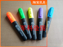 Morning light highlighter orange green yellow purple blue