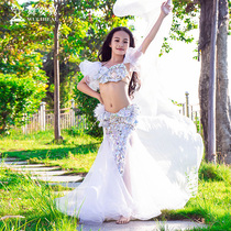 Dancing Wings Childrens Belly Dance Set Performance Costume 2020 New Spring Summer Bra Long Skirt Oriental RT319