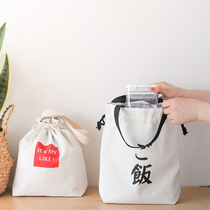 Japanese-style lunch box portable insulation bag thick aluminum foil student office worker lunch box bag with lunch bag