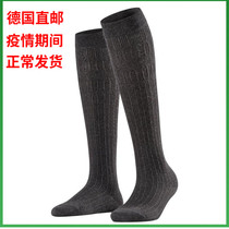 Germany FALKE womens socks wool warm tube socks 2019 autumn and winter New ribbed multi-color fashion 46887