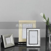 Brief Modern Light Lavish Home Bedroom Living Room Living Room Book Room Boilerroom Tabletop Soft Adornment Photo Frame Swing