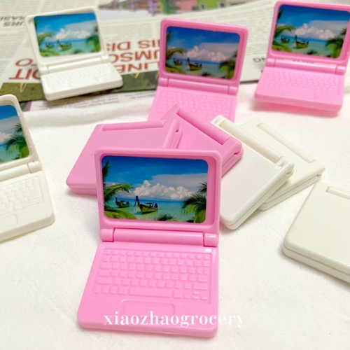 Планшетный складной ноутбук, кремовая наклейка, чехол для телефона, туфли