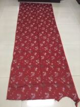  Cheongsam fabric quilted jacket fabric edge material nostalgic collection of film and television props