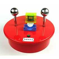 Electric shock meter thousands of people earthquake gentle simulation electric shock experience site safety electricity experience Hall yellow