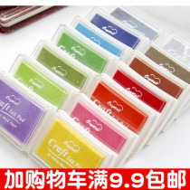 Korean Stationery Hands Tent DIY Decorative Print Clay Wedding special large recessed waist Color print Clay Seal Partner India