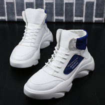 Hong Kong 2020 new mens shoes inside heightening thick bottom sneakers Europe stand high help shoes fashion individuality old daddy shoe wave