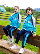Elementary school uniforms spring and autumn suits childrens spring and autumn sportswear class clothes cotton kindergarten garden clothes teacher clothes
