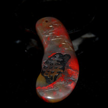 Changhua Tian Huangs blood and stone blood and jewelry to hang up a piece of the treasures sulove the sun and the bright and steady treasure of the jade