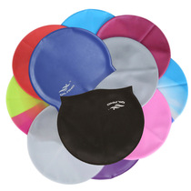 Adult waterproof silicone swimming cap color swimming cap Cute cartoon animal children unisex large silicone cap