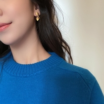 innosense metal stud earrings 2019 new trend sterling silver earrings womens 925 silver needle hypoallergenic earrings high sense