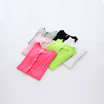 Clean raiinbowbus boy and girl thin cotton long sleeve T-shirt coat air conditioned sunscreen sweater cool coat