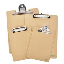Creative and transparent A4 folder plate clip office student stationery supplies paper clip writing pad workshop paper