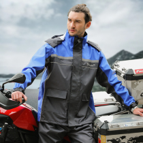 Down Kana Raincoat Rain Pants Suit Waterproof Split Rain Suit Single Man Motorcycle Full Body Anti-Rainstorm Riding Raincoat