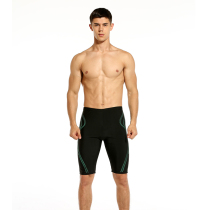 Large code mens swimming trunks 50% pants sports swimming speed dry anti-embarrassment flat angle plus fattening up spa specialties