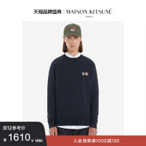 (Classic )Maison Kitsune Men and Women Same Tender Autumn Fox Head Trend Long Sleeve Guardian