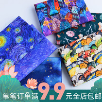 Cotton fabric handmade diy cotton cloth mouth gold bag table cloth cotton clothing children cartoon Chinese fabric