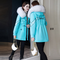 Winter Pike overcomes the new Otter Rabbits middle - long and thick - heating fur coat for 2022