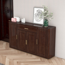Shoe Cabinet Large Capacity American Genguan Cabinets Full Solid Wood Domestic Doorway Living Room Pure Wood Quality Storage New Chinese Lockers